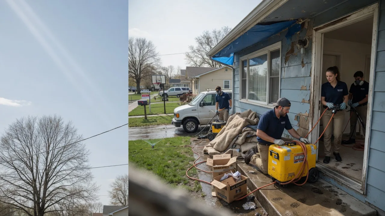 Basement Flood Cleanup in Gambrills, MD near me